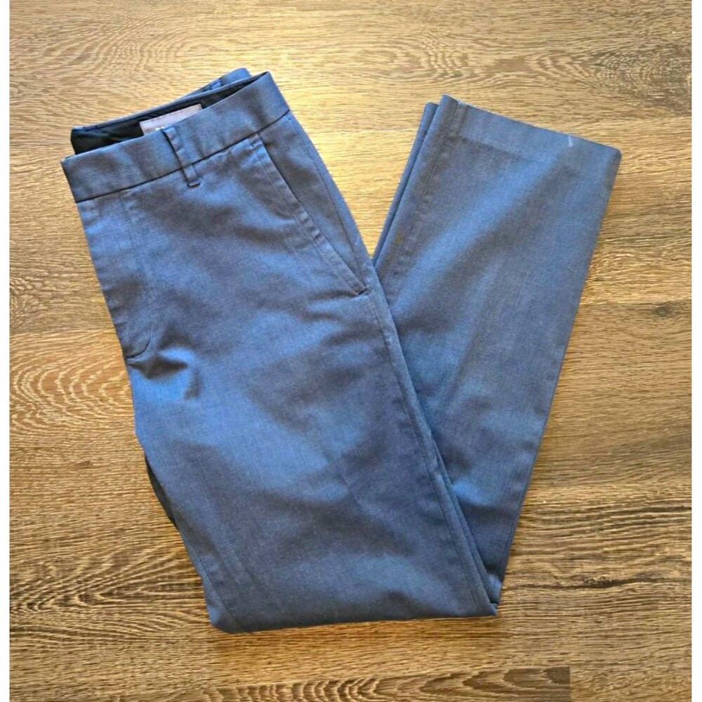 Bonobos Men's Slim Fit Straight Leg Flat Front Gray Chino Pants Pockets W31